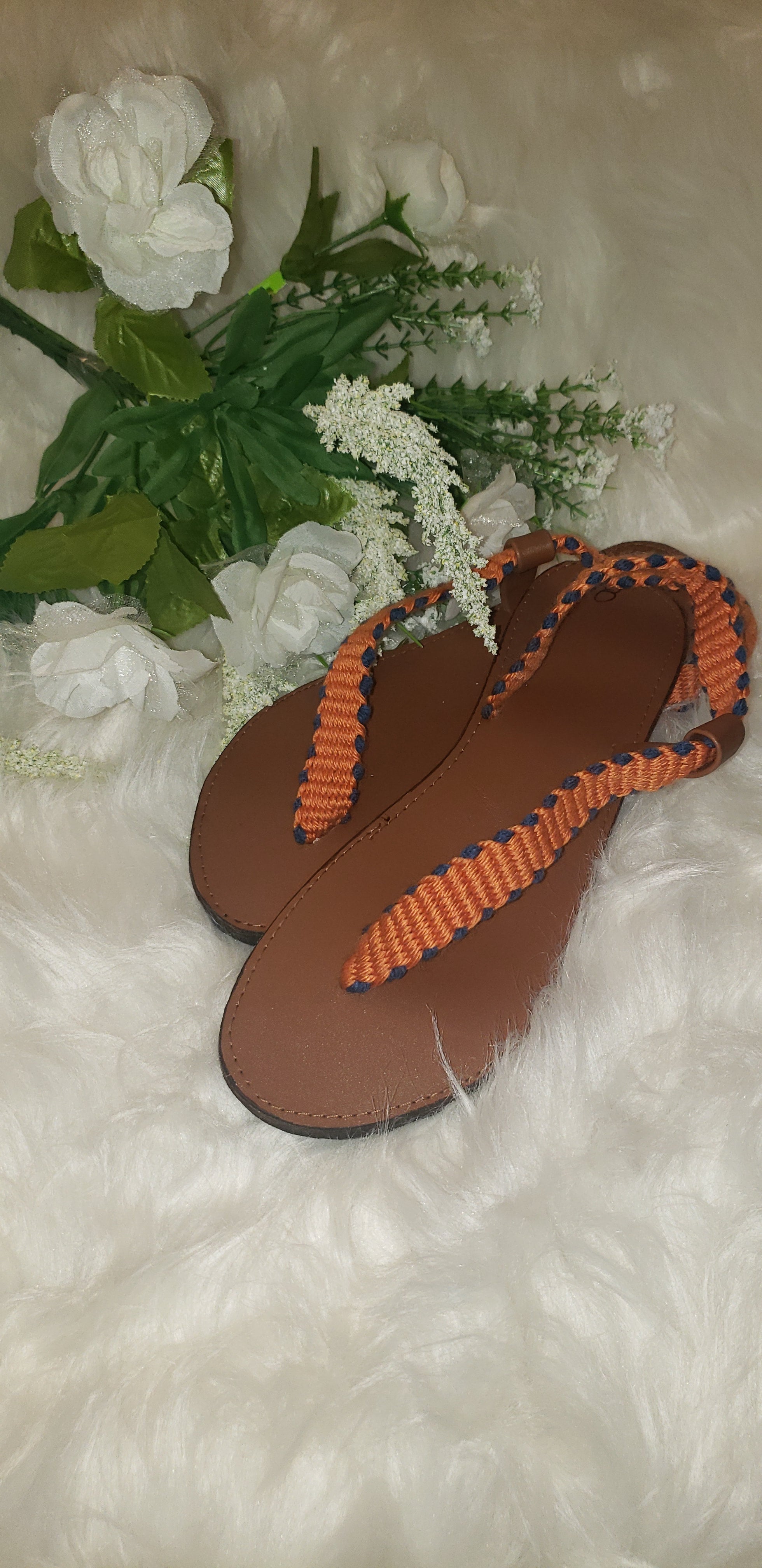 One strap slippers online